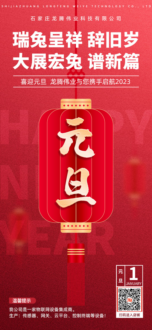 2023年1月1日元旦快樂！